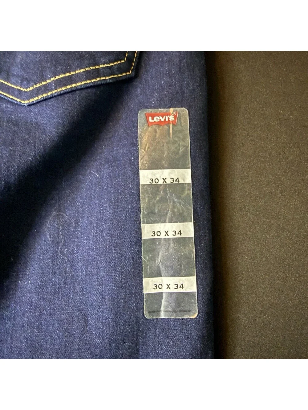 Levi’s 512 Slim Taper Jeans Men’s 30x34 Dark Wash Flex Stretch NWT